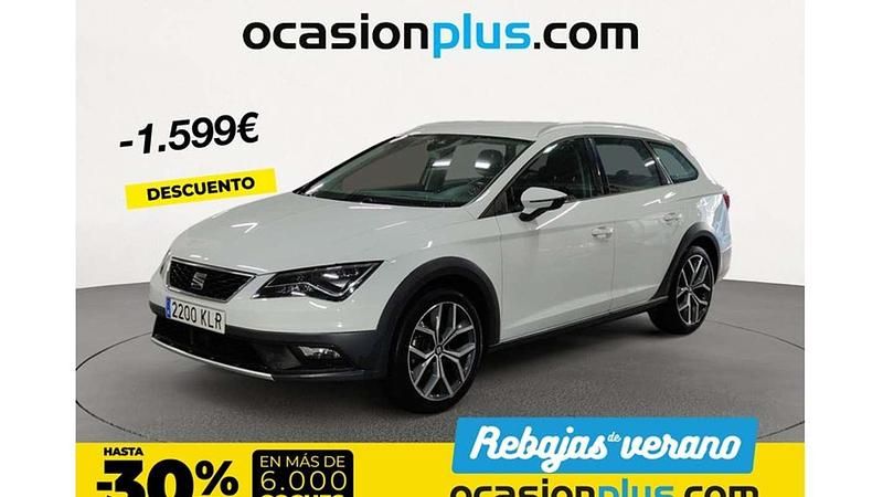 Blanco Usado 2018 Seat Leon ST XCELLENCE Familiar | 15.719 € (Buen precio) - Imagen 1/4