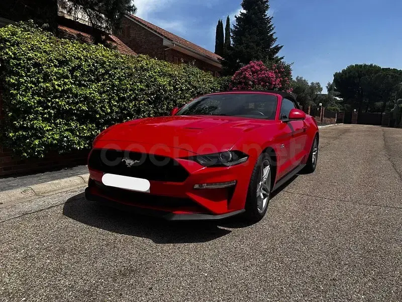 Usado Ford Mustang GT 418 CV (307 kW) 2018 Rojo Descapotable