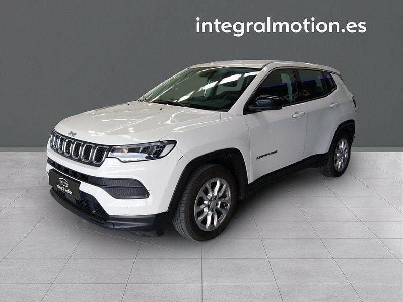 Blanco Usado 2022 Jeep Compass Longitude SUV | 22.500 € (Caro) - Imagen 1/4