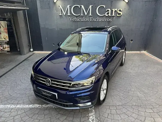 Usado VW Tiguan Sportline 150 CV (110 kW) 2017 Azul SUV
