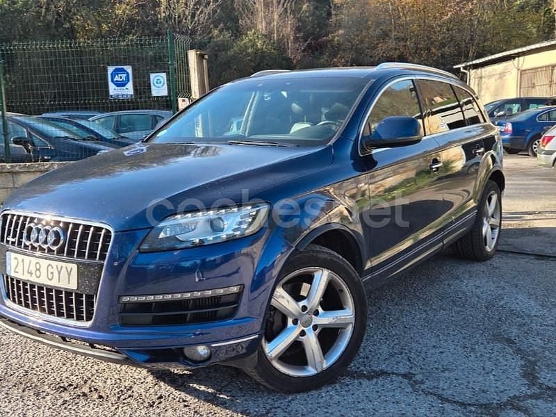 Azul Usado 2010 Audi Q7 S-Line SUV | 11.999 € (Precio justo) - Imagen 1/4