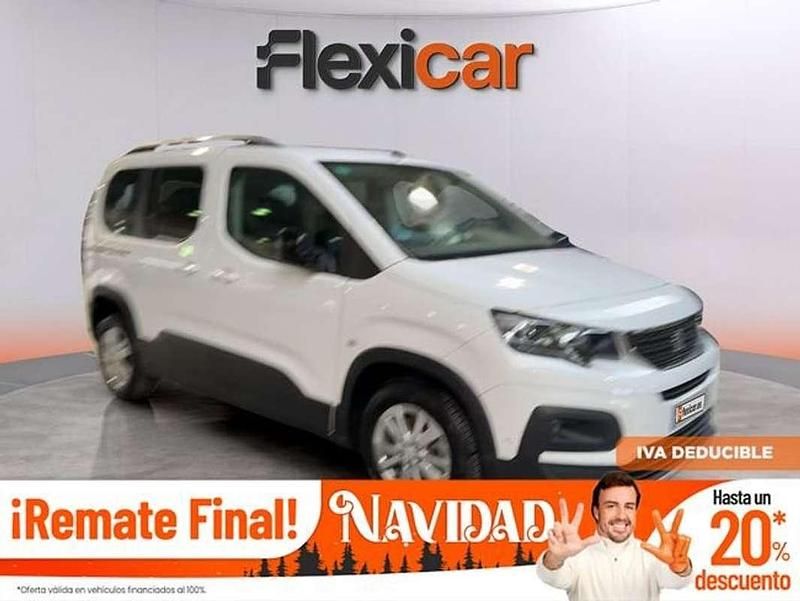 Blanco Usado 2021 Peugeot Rifter Allure Monovolumen | 15.990 € (Buen precio) - Imagen 1/4