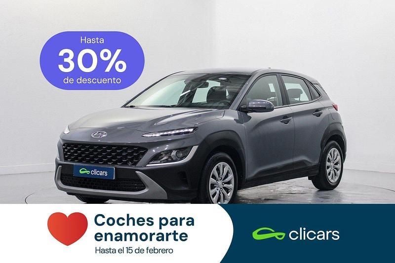Usado Hyundai Kona 120 CV (88 kW) 2021 Gris / plata SUV