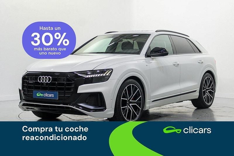 Blanco Usado 2021 Audi Q8 Ambiente SUV | 65.990 € (Precio justo) - Imagen 1/4