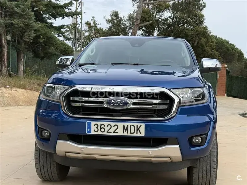 Usado Ford Ranger Limited 170 CV (125 kW) 2023 Azul Pickup/Camioneta