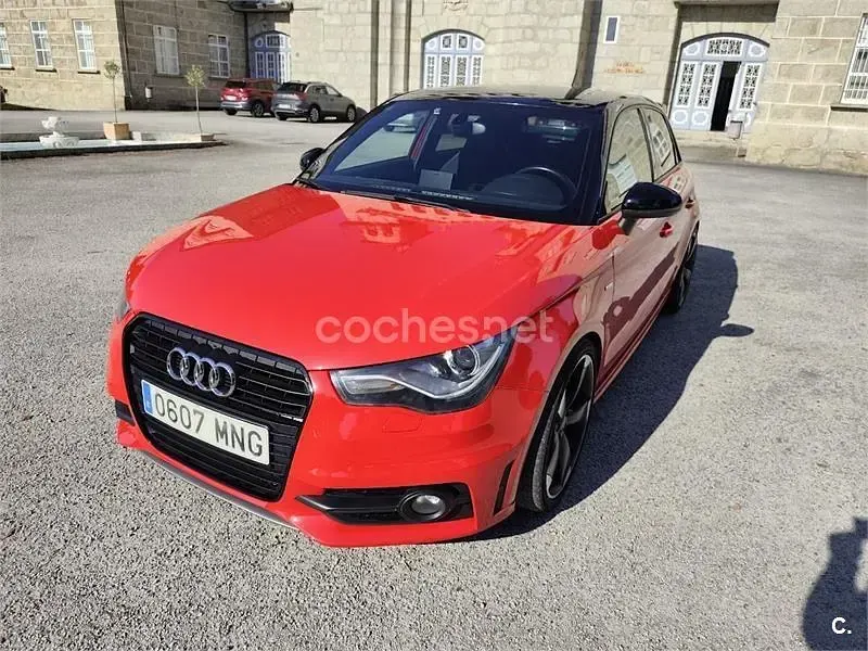 Usado Audi A1 Sportback Ambition 143 CV (105 kW) 2014 Rojo Utilitario