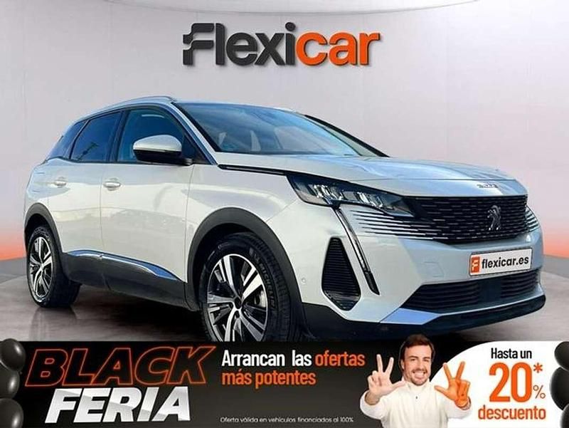 Blanco Usado 2021 Peugeot 3008 Allure Monovolumen | 15.990 € (Precio justo) - Imagen 1/4
