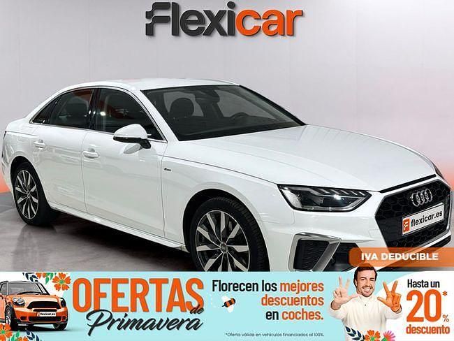 Usado Audi A4 S-Line 136 CV (100 kW) 2021 Blanco Familiar