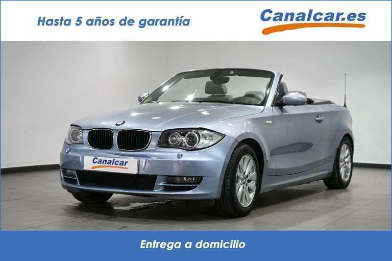 Azul Usado 2008 BMW 120 Cabriolet Comfort Edition Descapotable | 9554 € (Precio justo) - Imagen 1/4