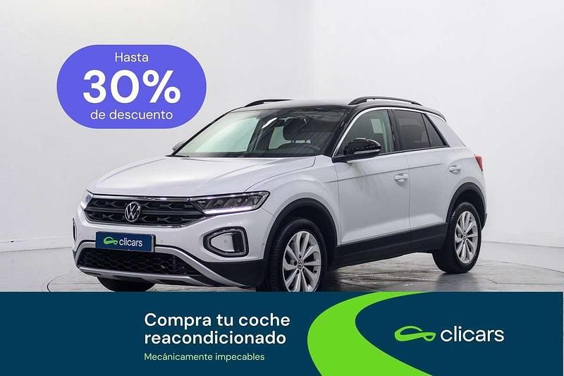 Usado VW T-Roc Life 150 CV (110 kW) 2022 Negro SUV