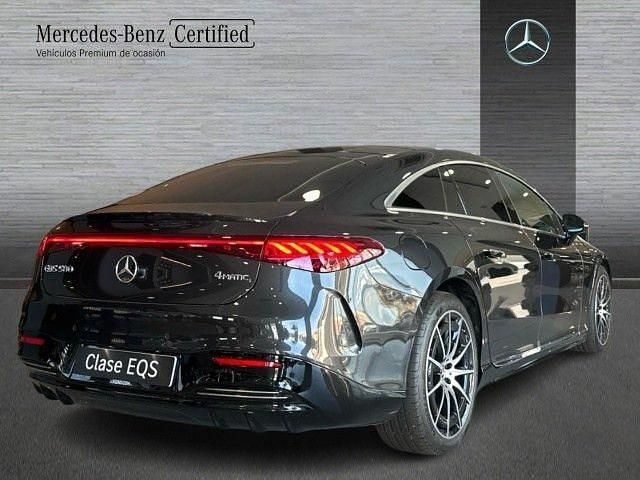 Usado Mercedes EQS580 AMG line 384 kW (523 CV) 2022 Gris grafito Berlina