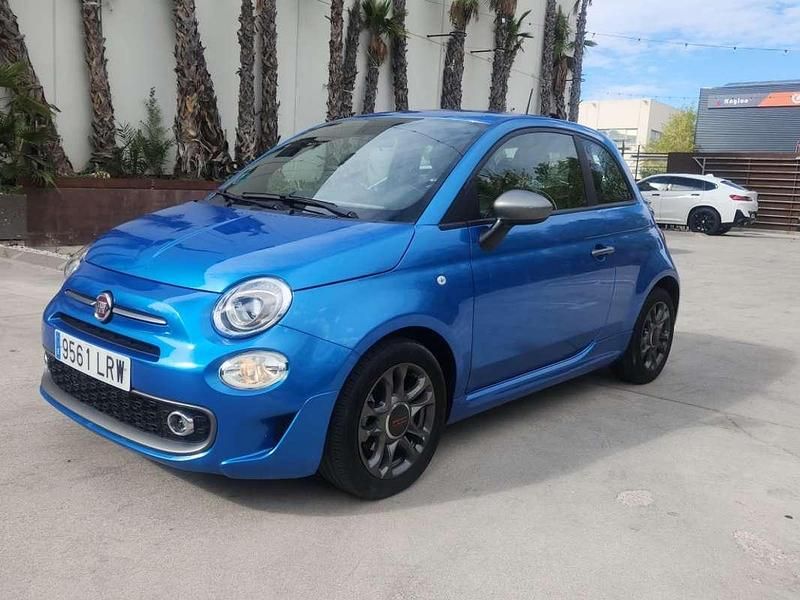 Azul Usado 2021 Fiat 500 Utilitario | 11.500 € (Precio justo) - Imagen 1/4