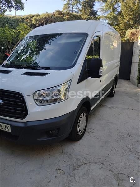Brugt Ford Transit 125 HK (91 kW) 2014 Hvid Pickup / Ladvogn