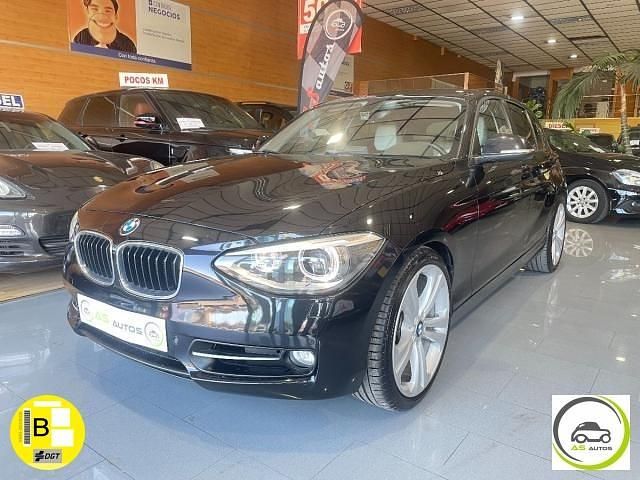Negro Usado 2012 BMW 120 Sport Line Utilitario | 12.890 € (Caro) - Imagen 1/4