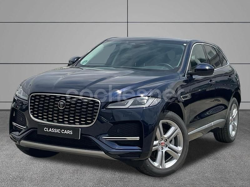Portofino blue Usado 2021 Jaguar F-Pace S SUV | 36.900 € - Imagen 1/4
