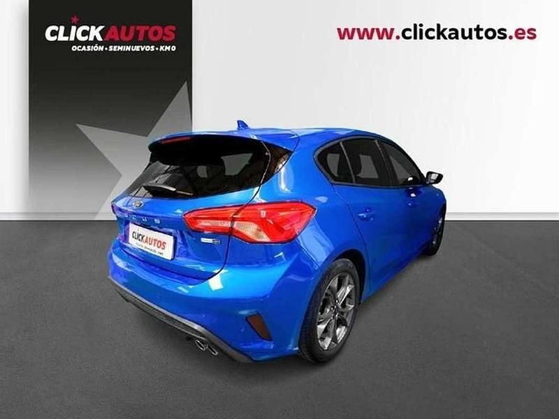 Usado Ford Focus ST-Line 126 CV (92 kW) 2022 Azul Berlina