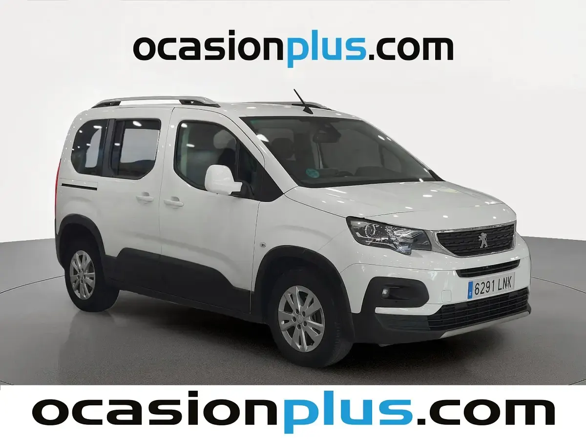 Usado Peugeot Rifter Allure 102 CV (75 kW) 2021 Blanco Monovolumen