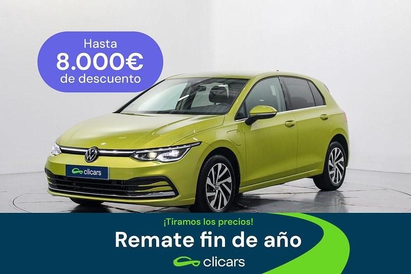 Amarillo Usado 2022 VW Golf VIII | 25.990 € (Precio justo) - Imagen 1/4