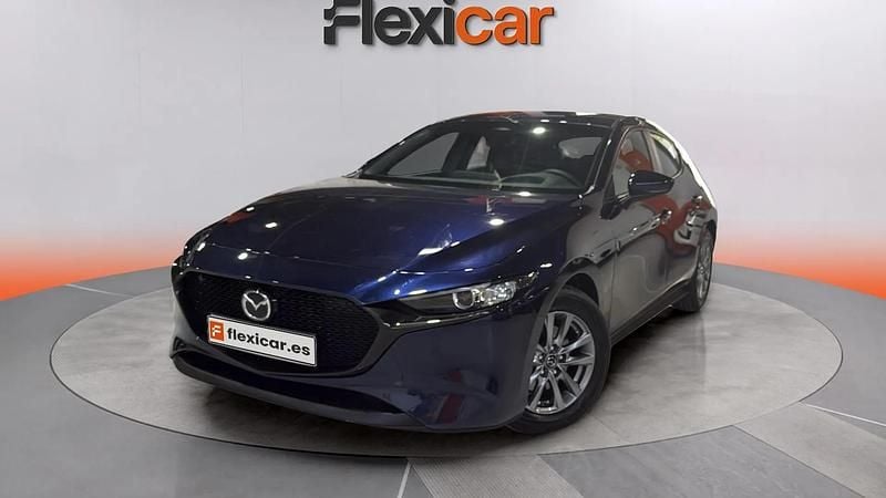 Usado Mazda 3 Prime-Line 140 CV (102 kW) 2025 Azul Berlina