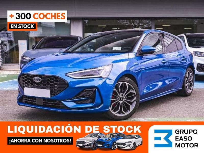 Azul Usado 2024 Ford Focus ST-Line X Berlina | 26.100 € (Caro) - Imagen 1/4
