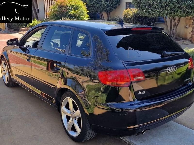 Brugt Audi A3 S-Line 170 HK (125 kW) 2008 Sort Hatchback