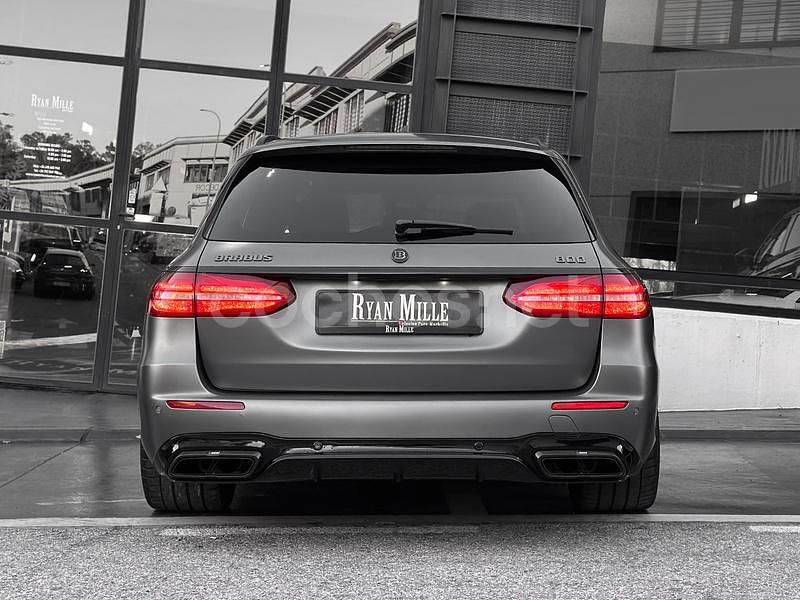 Usado Mercedes E63S AMG 612 CV (450 kW) 2017 Gris / plata Familiar