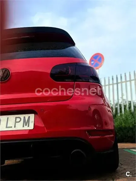 Usado VW Golf VI GTI 210 CV (154 kW) 2009 Rojo Berlina