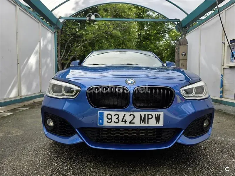 Usado BMW 120 190 CV (139 kW) 2017 Azul Utilitario