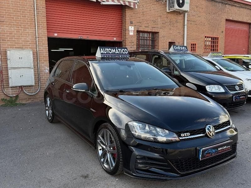 Usado VW Golf VII GTD 184 CV (135 kW) 2015 Negro Berlina