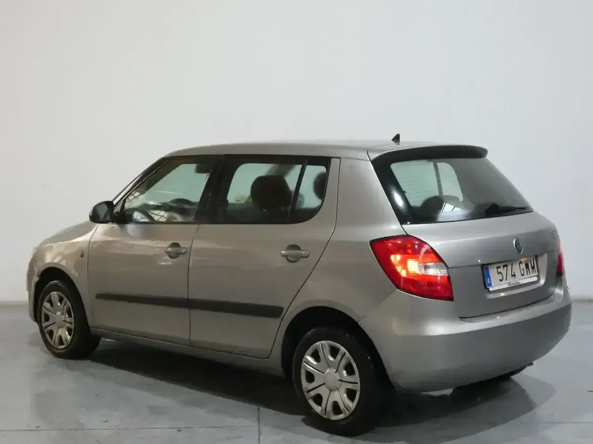 Usado Skoda Fabia 90 CV (66 kW) 2010 Beige