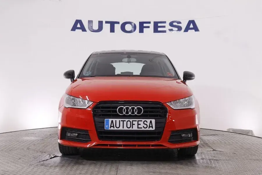 Usado Audi A1 S-Line 90 CV (66 kW) 2018 Rojo/negro