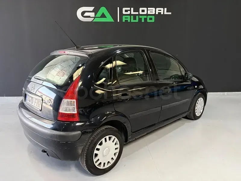 Usado Citroën C3 Exclusive 70 CV (51 kW) 2007 Negro Berlina