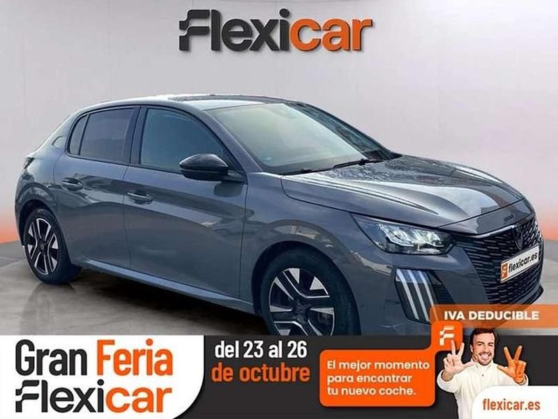 Gris Usado 2024 Peugeot 208 Allure Utilitario | 13.990 € (Buen precio) - Imagen 1/4