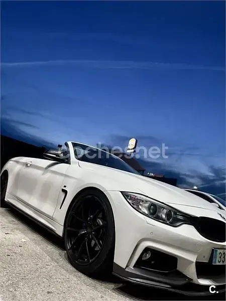 Usado BMW 430 Cabriolet 258 CV (189 kW) 2014 Blanco Descapotable