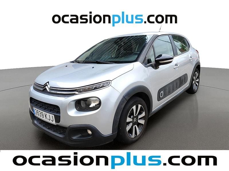 Gris Usado 2018 Citroën C3 Feel Utilitario | 6546 € (Precio justo) - Imagen 1/4