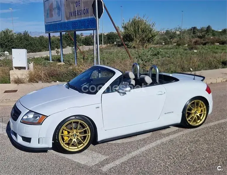 Usado Audi TT Roadster S-Line 180 CV (132 kW) 2004 Blanco Descapotable