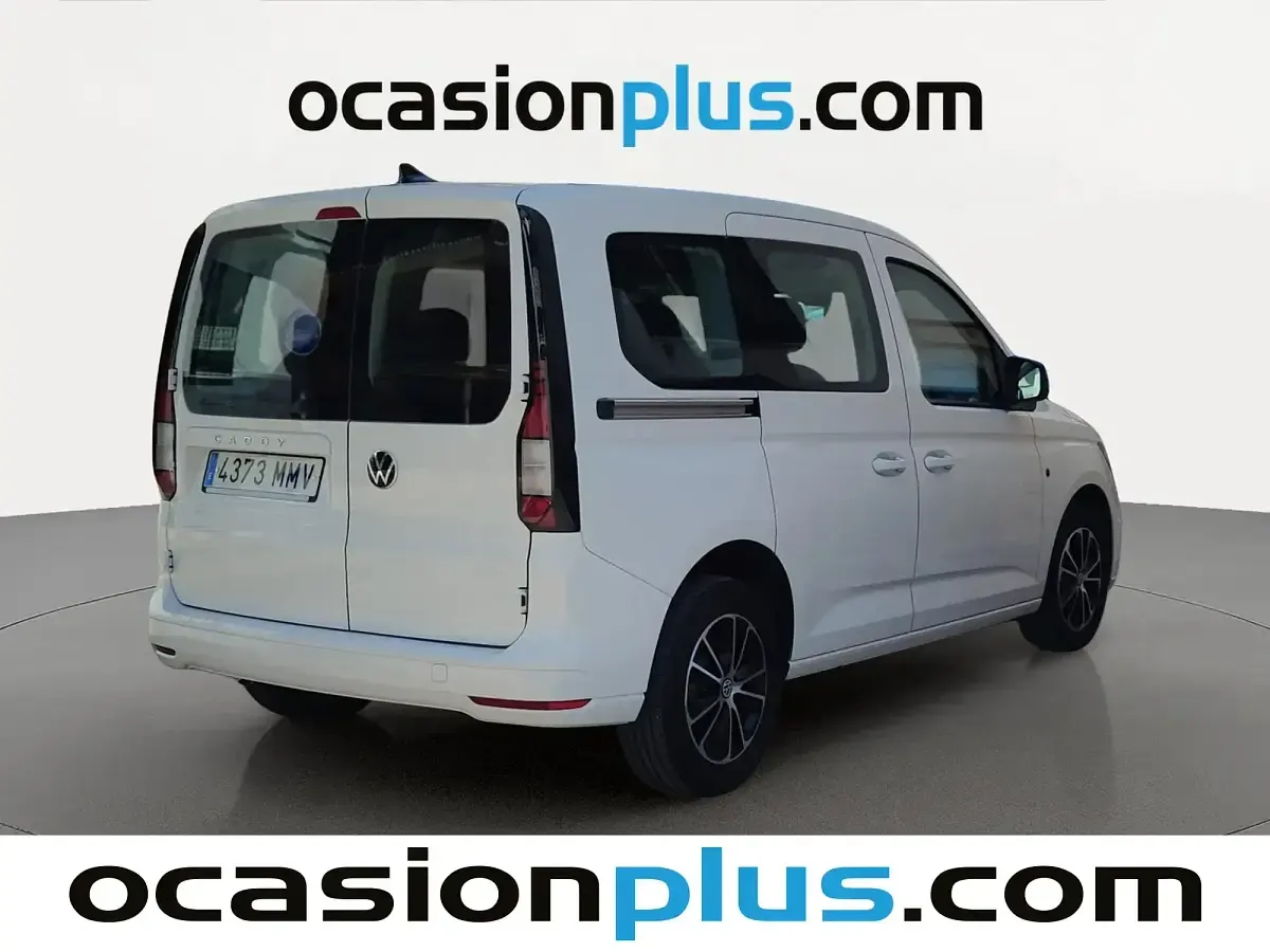 Usado VW Caddy 102 CV (75 kW) 2024 Blanco Monovolumen
