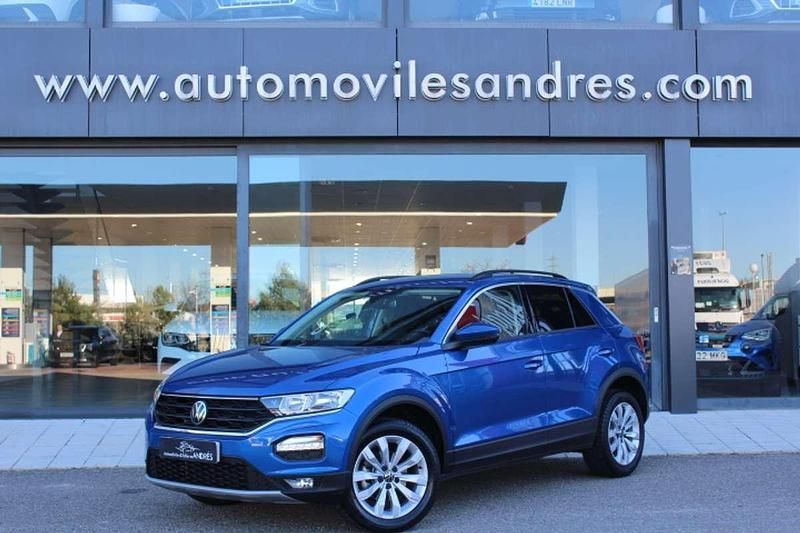 Azul Usado 2021 VW T-Roc Advance SUV | 19.800 € (Precio justo) - Imagen 1/4