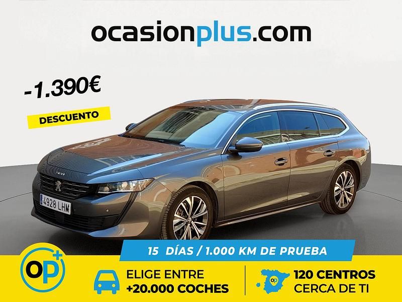 Usado Peugeot 508 Allure 160 CV (117 kW) 2020 Gris Familiar