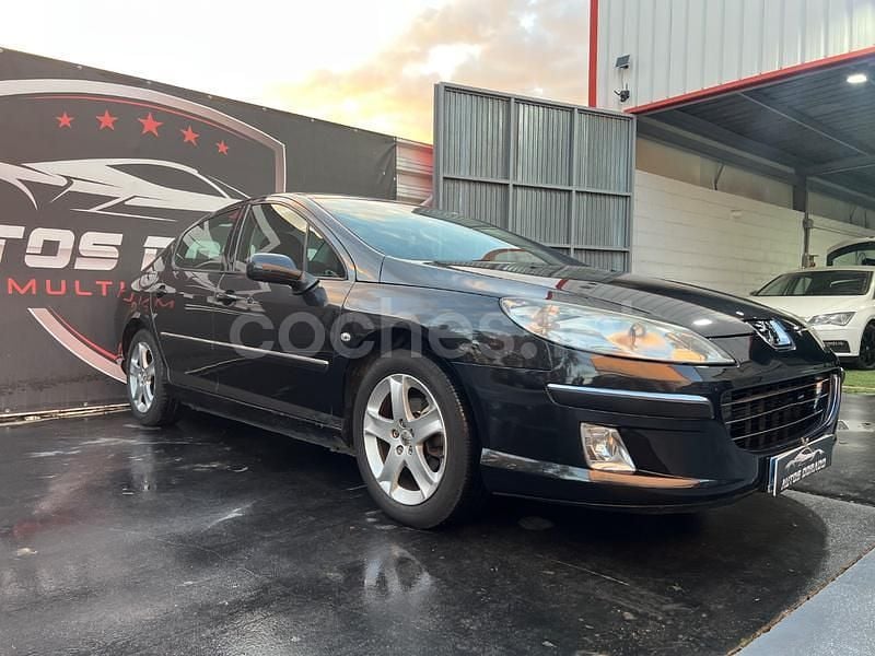Usado Peugeot 407 Sport 136 CV (100 kW) 2008 Negro Berlina