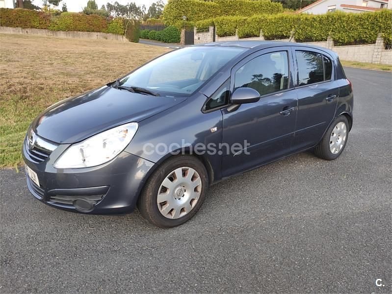 Gris / plata Usado 2007 Opel Corsa Enjoy Berlina | 2450 € (Super precio) - Imagen 1/4