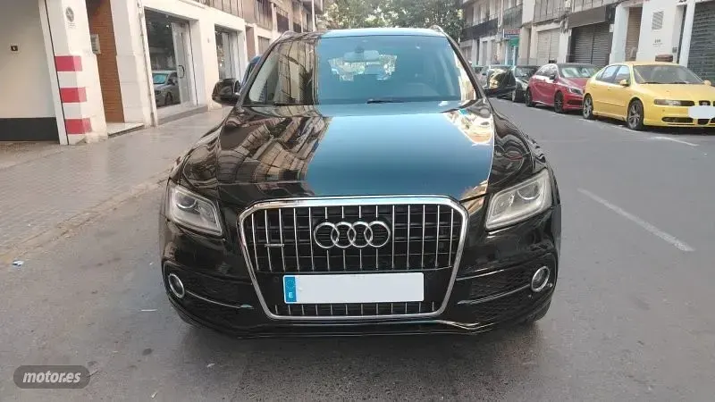 Usado Audi Q5 S-Line 177 CV (130 kW) 2015 Negro SUV