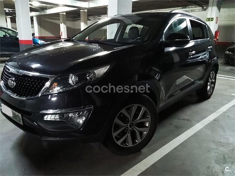 Usado Kia Sportage 115 CV (84 kW) 2016 Negro SUV