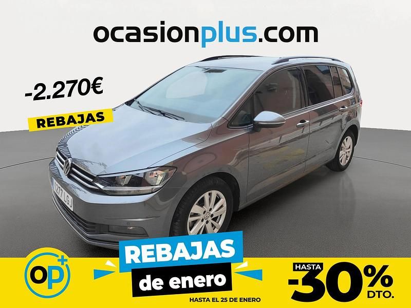 Gris Usado 2020 VW Touran Advance Monovolumen | 24.980 € (Precio justo) - Imagen 1/4