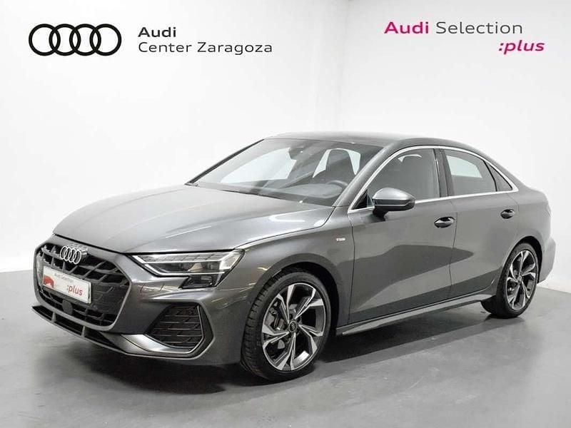 Gris / plata Usado 2025 Audi A3 S-Line Berlina | 35.700 € (Precio justo) - Imagen 1/4