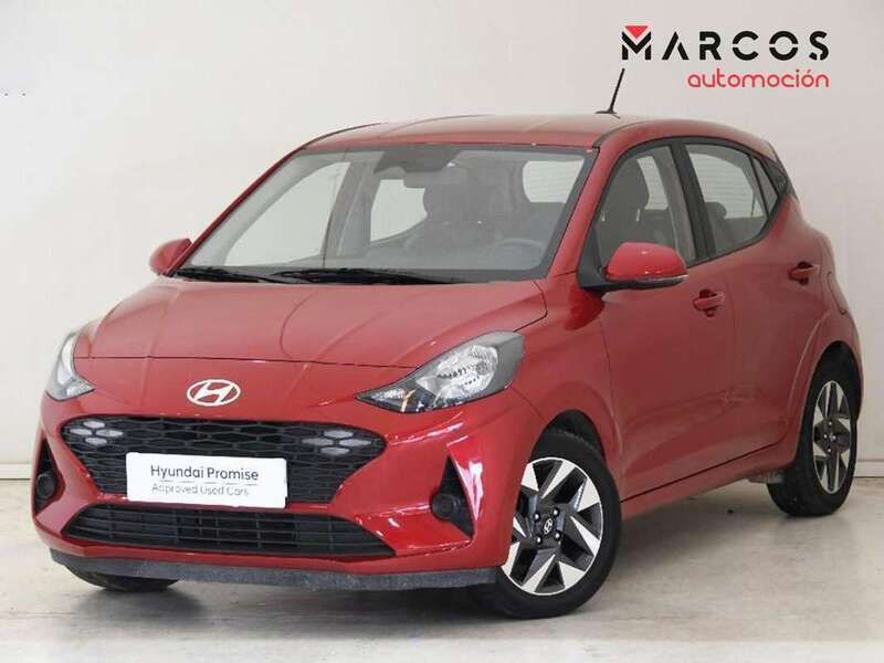 Rojo Usado 2024 Hyundai i10 Utilitario | 12.500 € (Buen precio) - Imagen 1/4