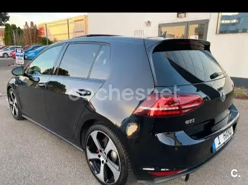 Usado VW Golf VII GTI 220 CV (161 kW) 2015 Negro Berlina