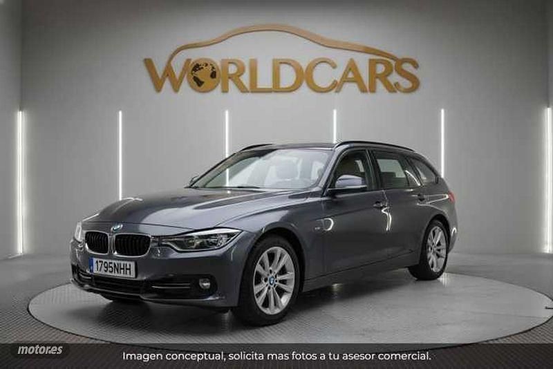 Gris Usado 2018 BMW 316 Familiar | 19.745 € - Imagen 1/4