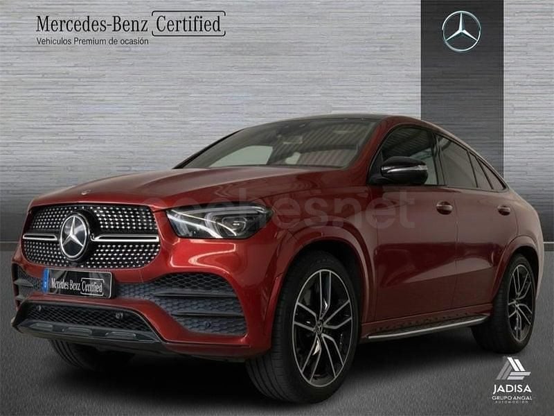 Usado Mercedes GLE350 AMG line 333 CV (244 kW) 2023 Rojo jacinto Coupe