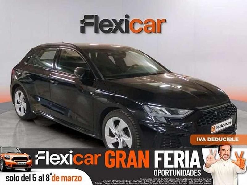 Usado Audi A3 Sportback 150 CV (110 kW) 2021 Negro Utilitario